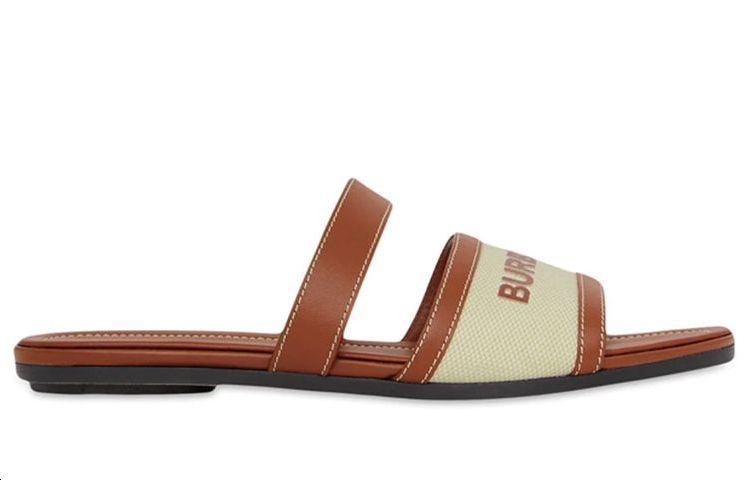 Order (W) 버버리 로고 프린트 샌들 (브라운) 80426311