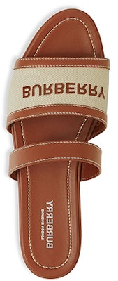 (W) 버버리 로고 프린트 샌들 (브라운) 80426311 Order (W) 버버리 로고 프린트 샌들 (브라운) 80426311