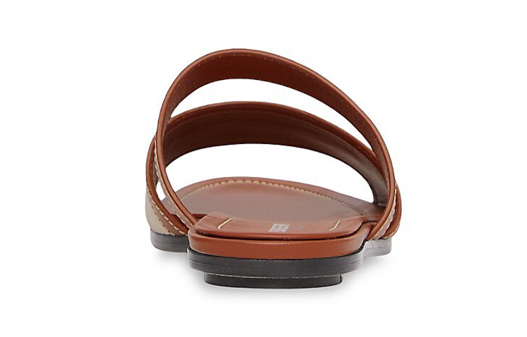 Shop (W) 버버리 로고 프린트 샌들 (브라운) 80426311