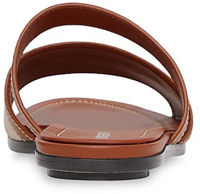 (W) 버버리 로고 프린트 샌들 (브라운) 80426311 Shop (W) 버버리 로고 프린트 샌들 (브라운) 80426311