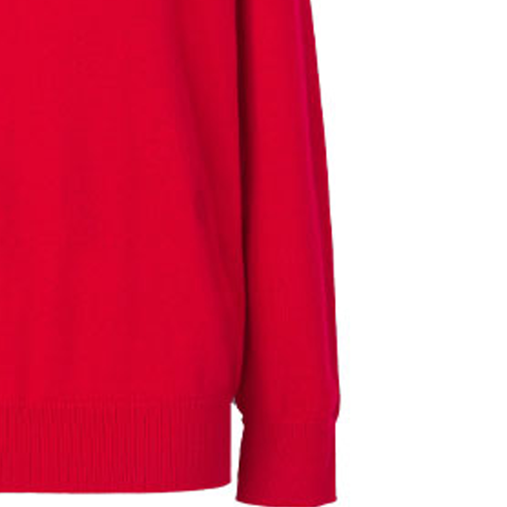 (Women) Burberry Logo Print Striped Cashmere Sweater in Bright Red. 80488321 圖 7