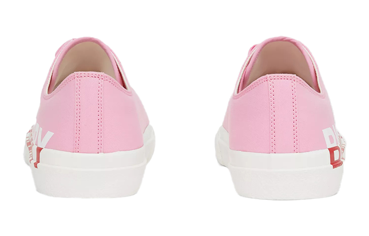 (W) Burberry Logo Print Tricolor Cotton 'Pink Fashion Sneaker' 圖 4