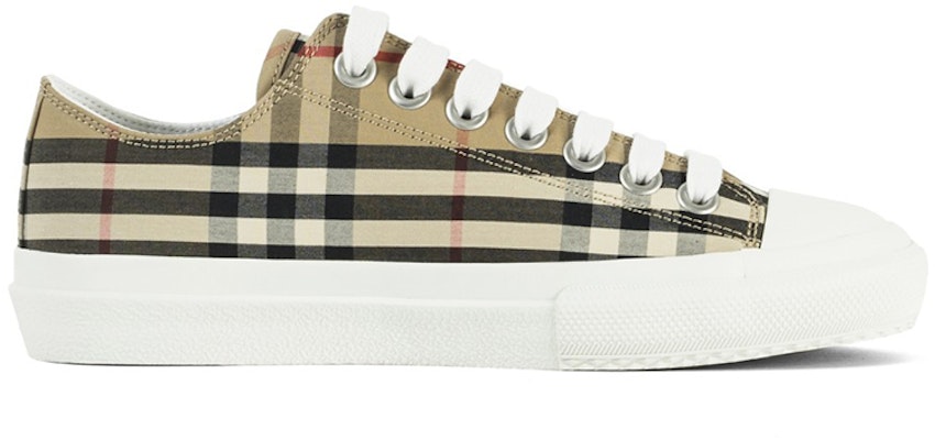 (W) Sneakers Kotak Klasik Logo Burberry Warna Beige Arsip 8024301 Order (W) Sneakers Kotak Klasik Logo Burberry Warna Beige Arsip 8024301