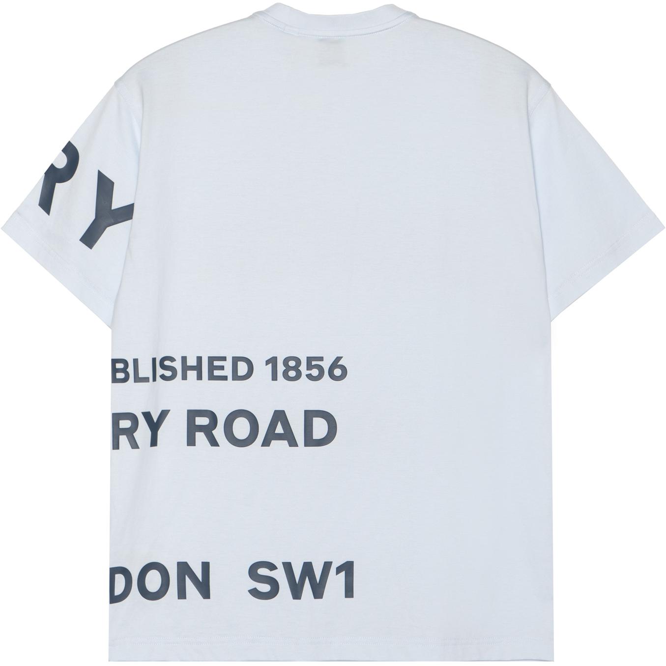 (Women) Burberry Logo Print White Relaxed Fit Crew Neck T-Shirt 80407651 圖 3