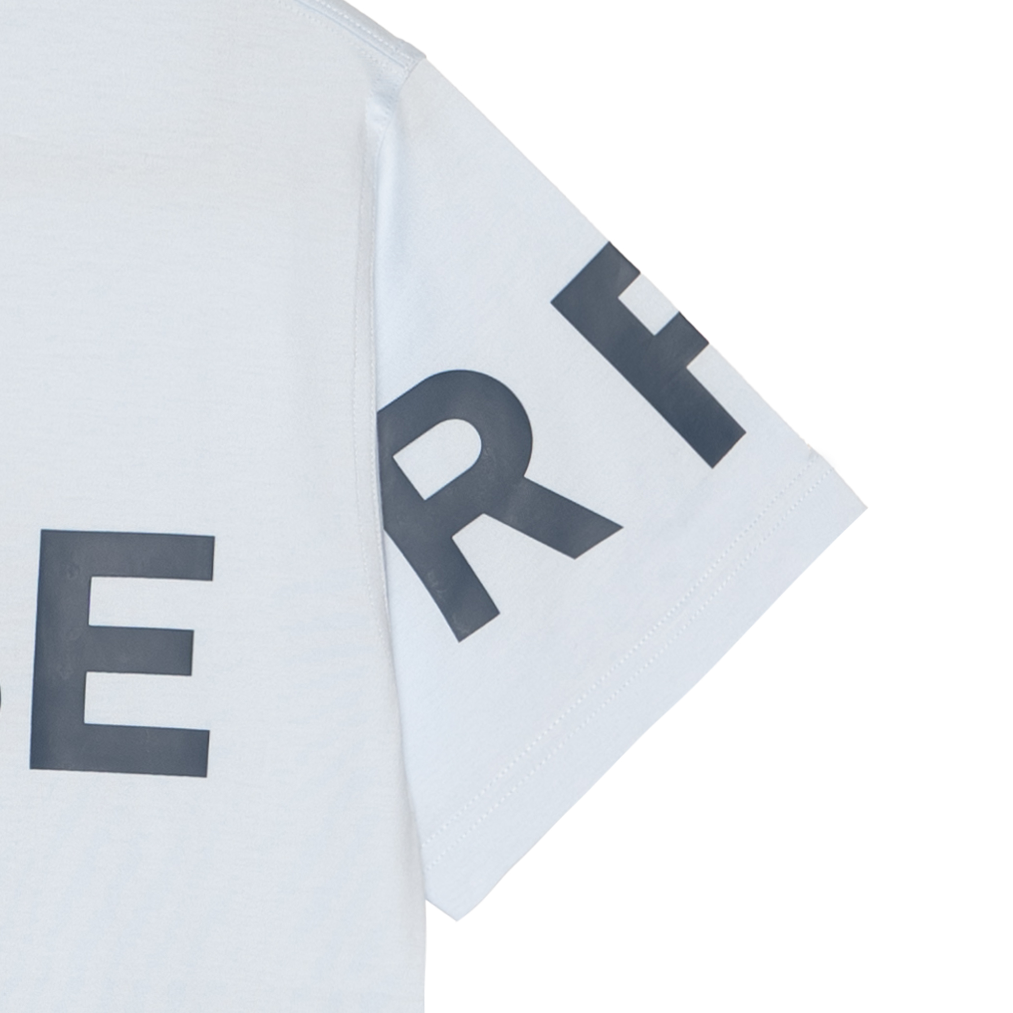 (Women) Burberry Logo Print White Relaxed Fit Crew Neck T-Shirt 80407651 圖 7