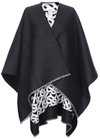 (Women) Burberry Logo Shawl for Women in Black 8021795 (Women) Burberry Logo Shawl for Women in Black 8021795