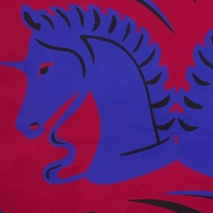 (Women) Burberry Logo Silk Scarf  Cranberry Red. 80992261 圖 3