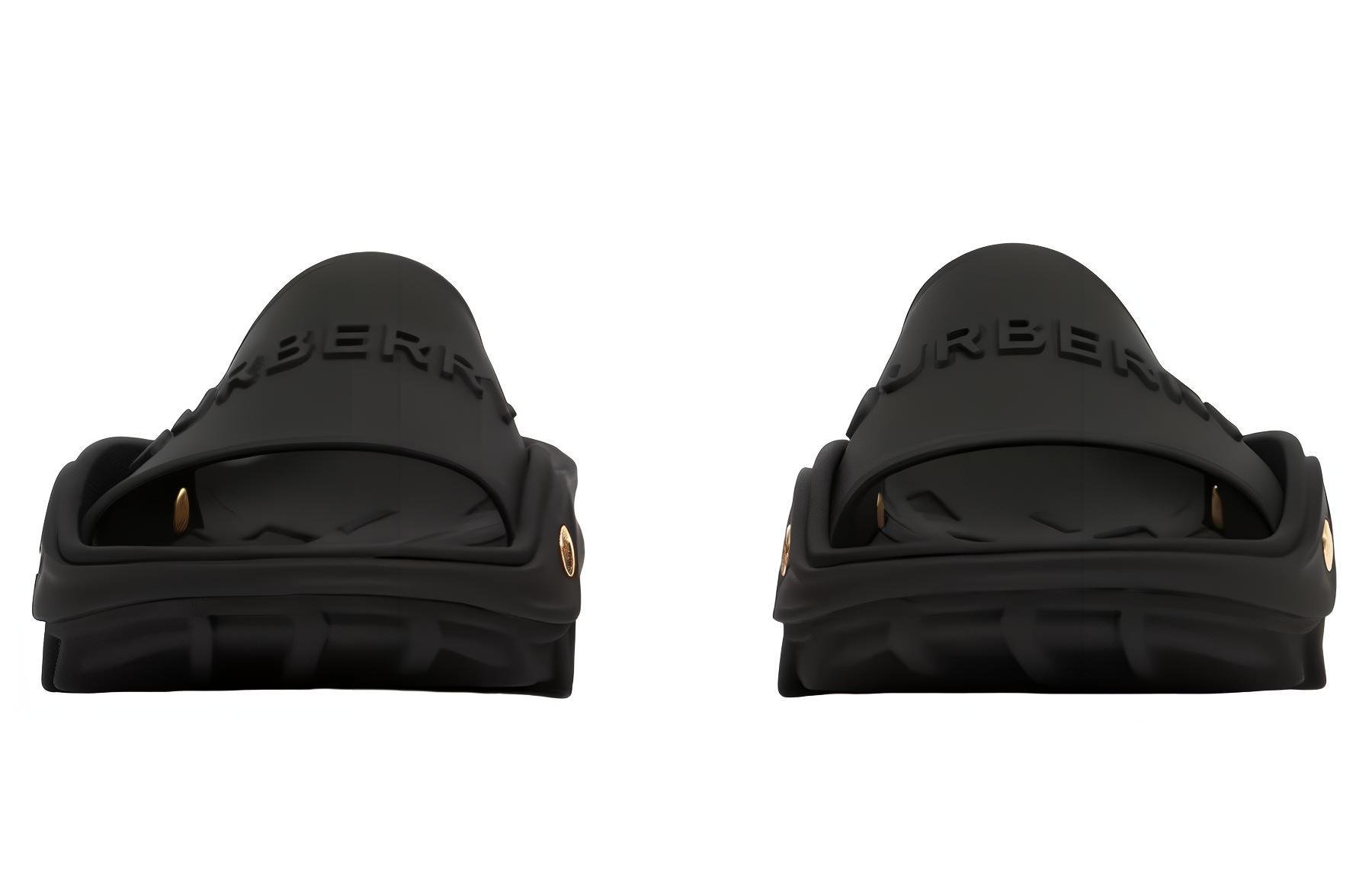 (W) Burberry Logo Slide 'Fashion Black' 圖 3