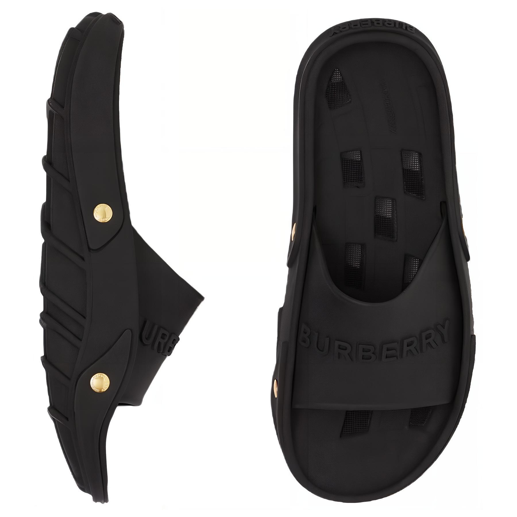 (W) Burberry Logo Slide 'Fashion Black' 圖 4