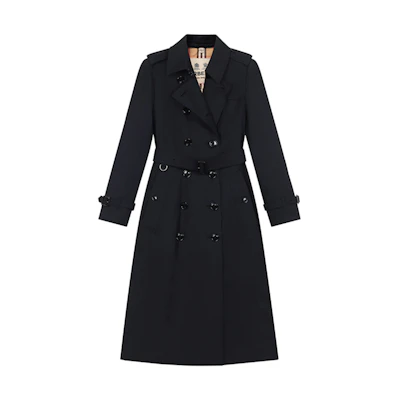 (Women) Burberry Long Cotton Blazer Trench Coat 80457801