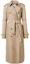 Buy (Women) Burberry Long Gabardine Trench Coat in Honey Check Pattern. 80406641