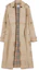 Lookbook (Women) Burberry Long Gabardine Trench Coat in Honey Check Pattern. 80406641