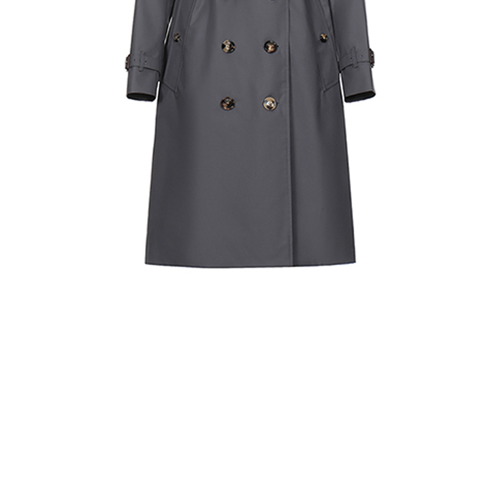 (Women) Burberry Long Kensington Heritage Trench Coat in Mid Grey 40733691 圖 7