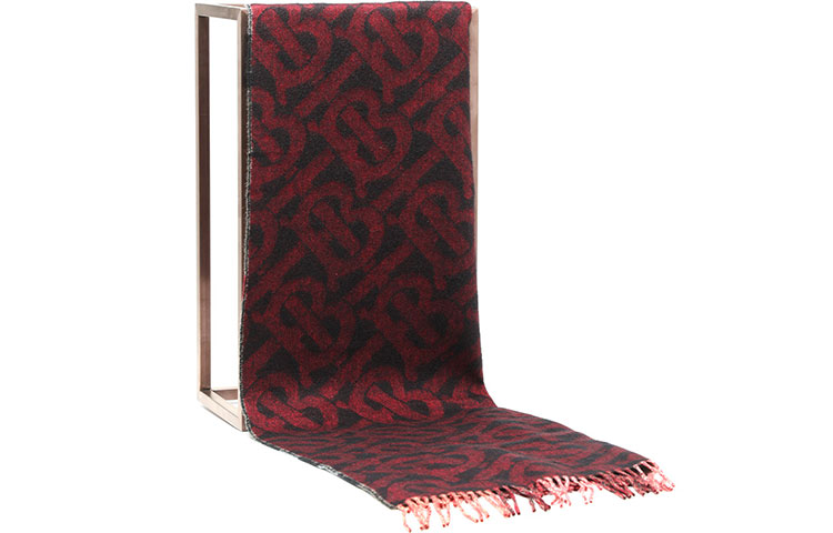 (Women) Burberry Long Scarf Dark Red. 8043733 圖 3
