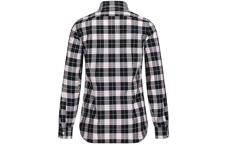 (Women) Burberry Long Sleeve Check Shirt in Black, Gray, and Pink 80066851 圖 3