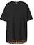Order (Women) Burberry Loose Fit Black Cotton Oversized T-Shirt. 80449621