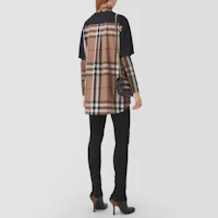 Lookbook (W) Burberry 寬鬆版黑色純棉超大T恤 80449621
