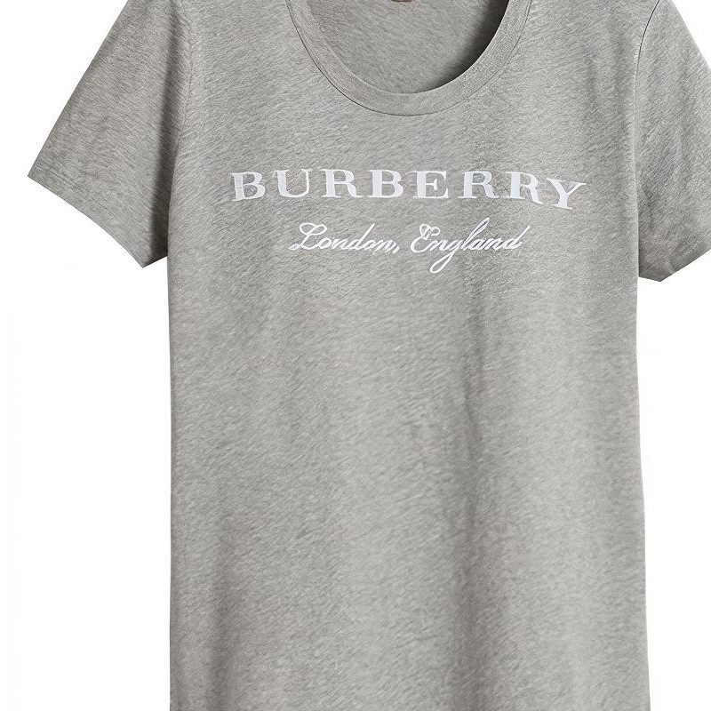 (Women) Burberry Loose Fit Logo Print T-Shirt Grey 4057046 圖 6