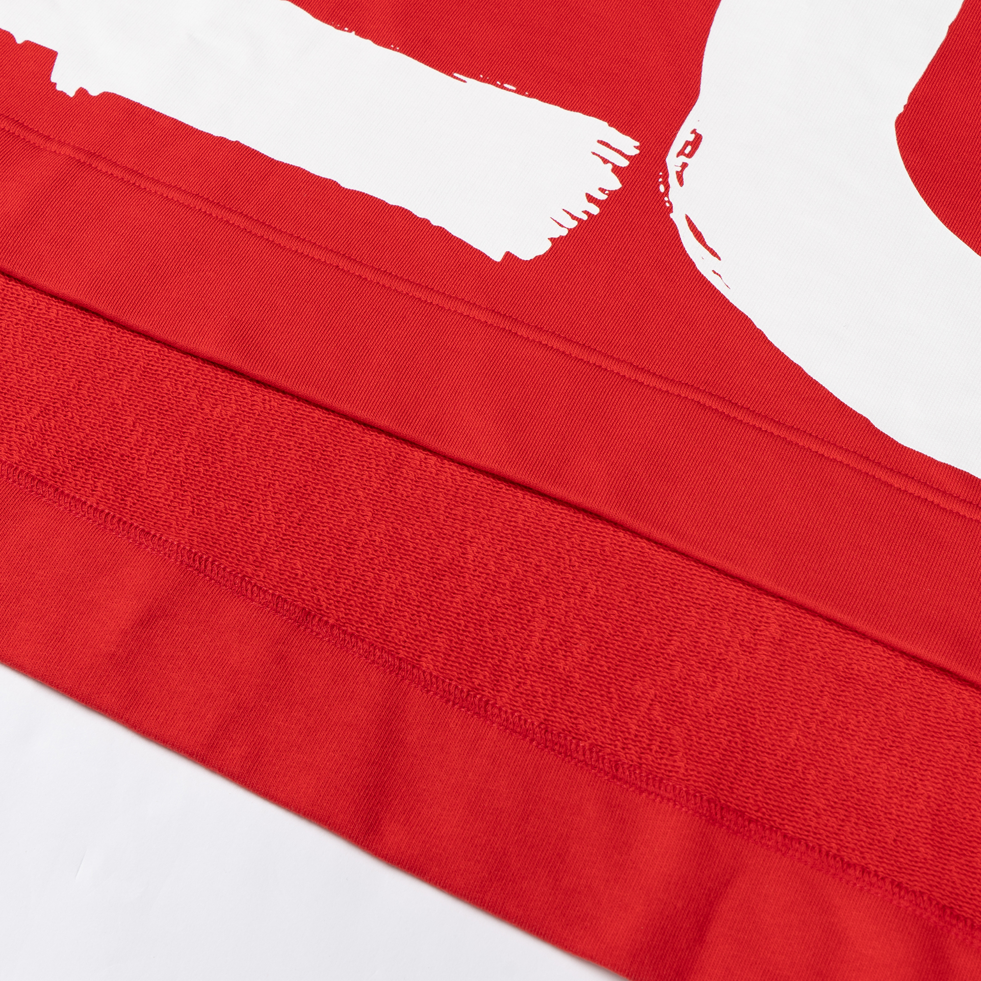 (Women) Burberry Love Print Oversized Hoodie Bright Red 80381291 圖 8