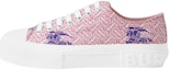 Buy (Women) Burberry Low-Top Canvas 'Equestrian Knight Pink Purple' 80719901