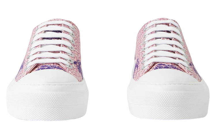 Lookbook (Women) Burberry Low-Top Canvas 'Equestrian Knight Pink Purple' 80719901