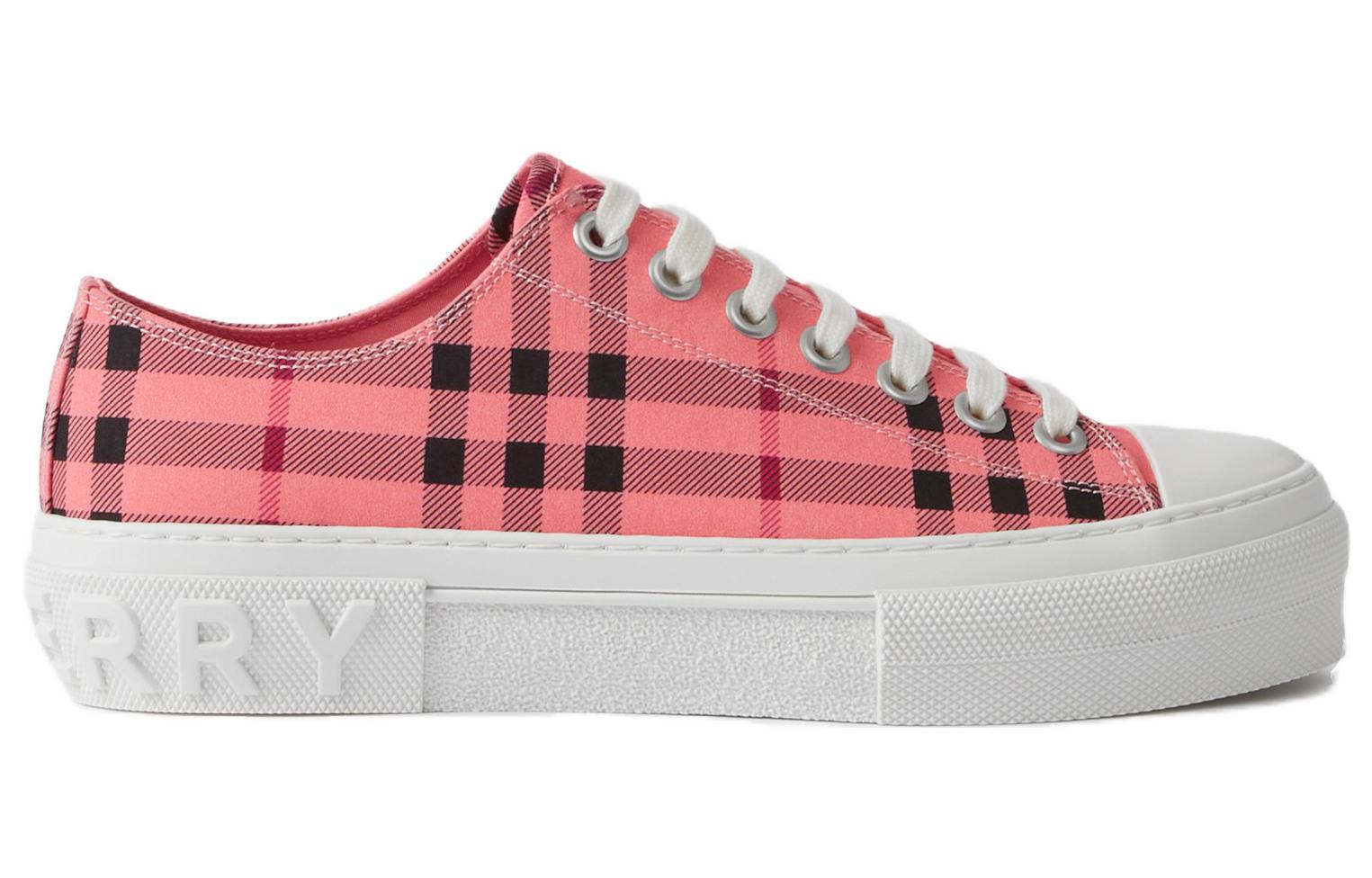 Order (W) Burberry Sepatu Kasual Low-Top 'Putih Pink' 80708441