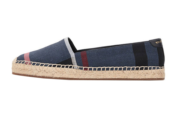 (W) Burberry Low-Top Flat 'Deep Navy'