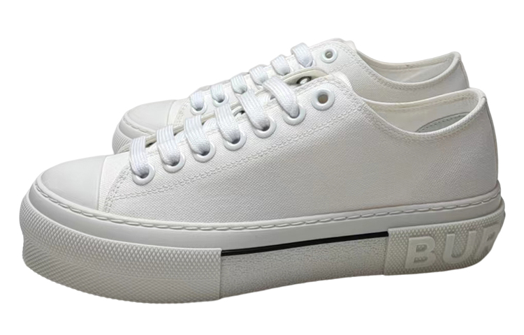 (Women) Burberry Low-Top Lace-Up 'Fashion White' 80545351