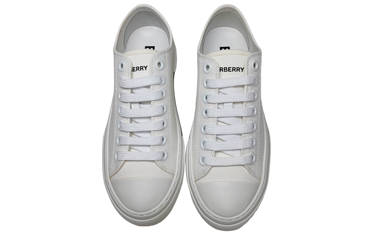 Order (W) 버버리 로우탑 레이스업 '패션 화이트' 80545351