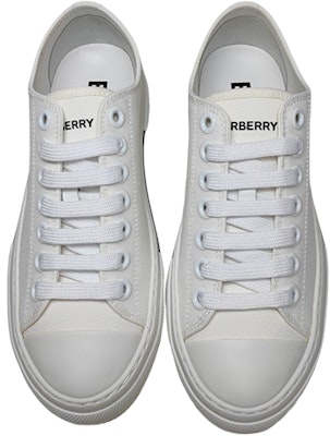 (W) 버버리 로우탑 레이스업 '패션 화이트' 80545351 Order (W) 버버리 로우탑 레이스업 '패션 화이트' 80545351