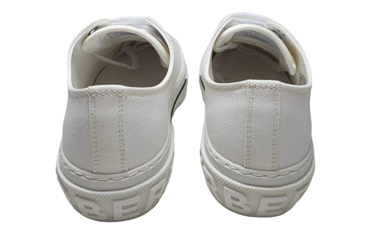 Lookbook (W) 버버리 로우탑 레이스업 '패션 화이트' 80545351