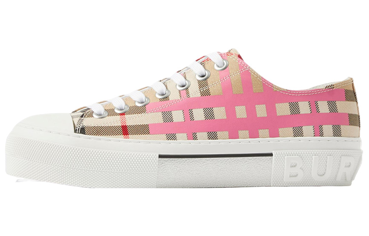(Women) Burberry Low-Top Lace-Up 'Pink' 80723741
