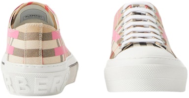 (W) Burberry Kasut Rendah Lace-Up 'Pink' 80723741 Shop (W) Burberry Kasut Rendah Lace-Up 'Pink' 80723741