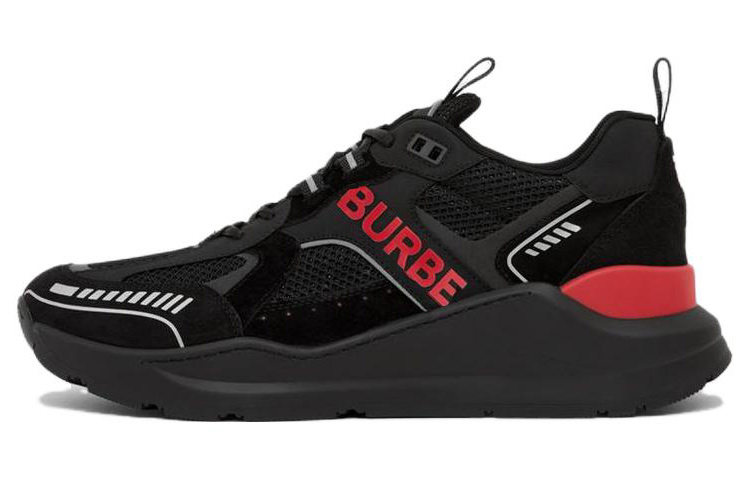 Buy (W) Burberry Kasut Lari Low-Top 'Hitam Merah' 80613551