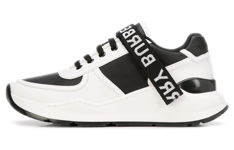 (W) Burberry Low-Top Sneaker 'Black and White Logo'