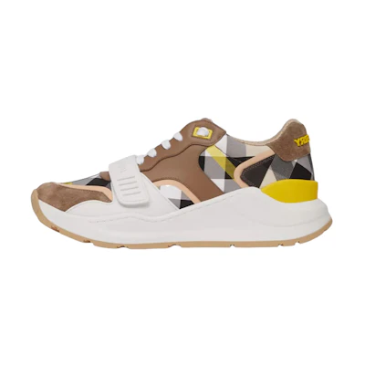 (W) Burberry Low-Top Sneaker 'Brown Check Logo'