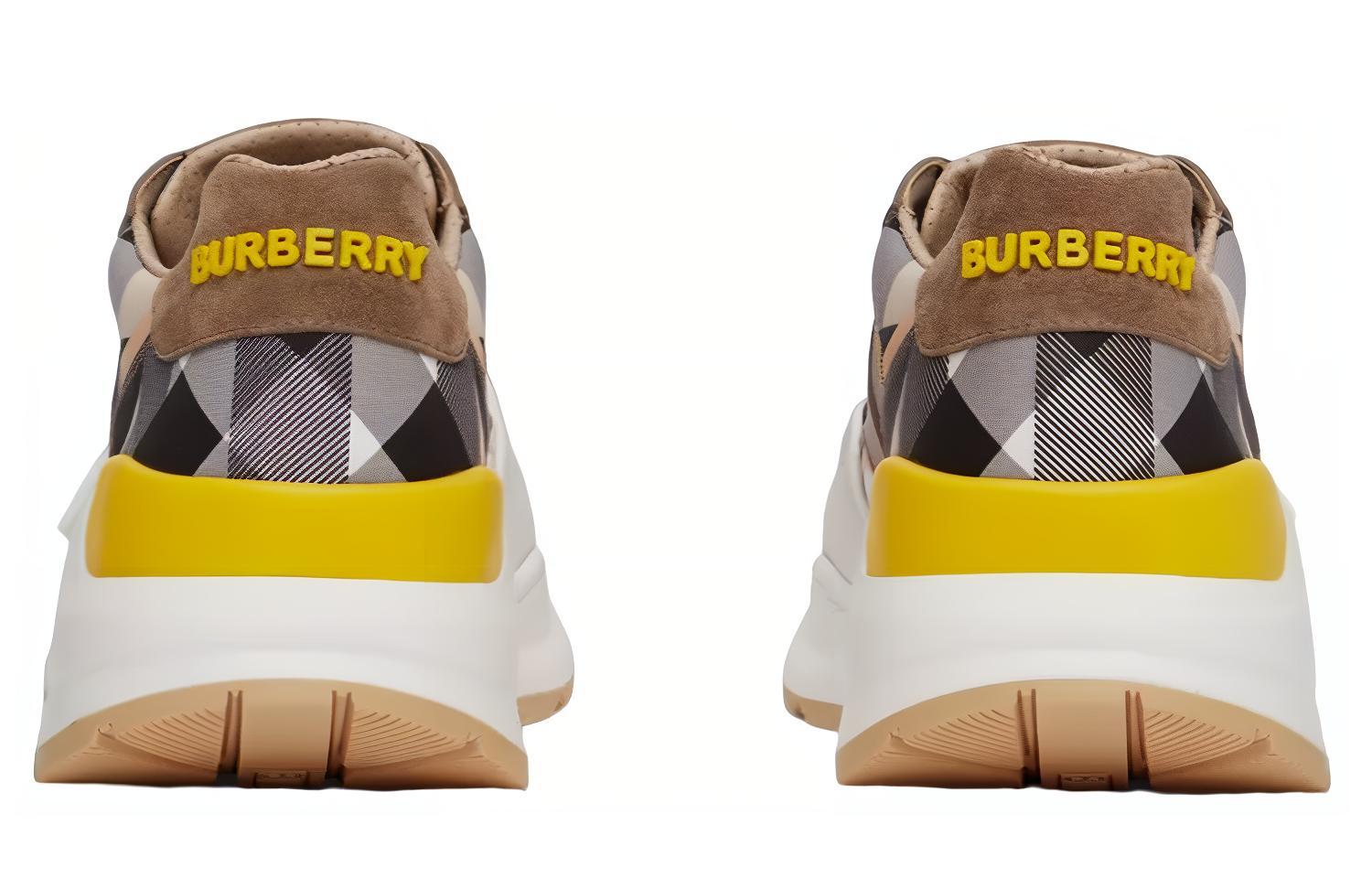 Shop (W) 博柏利低帮运动鞋‘棕色格子标识’ 80635041