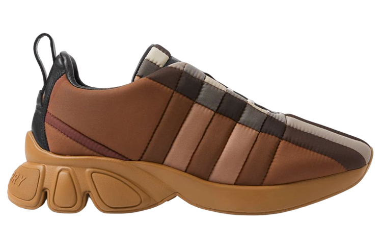 (W) Burberry Low-Top Sneaker 'Dark Brown Logo' 圖 2