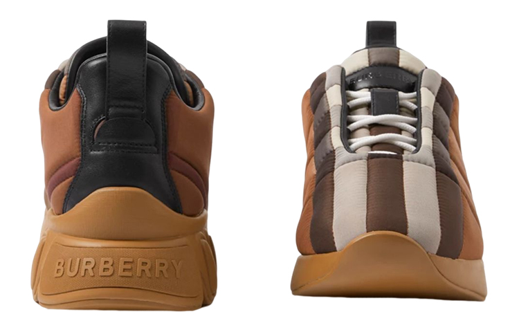 (W) Burberry Low-Top Sneaker 'Dark Brown Logo' 圖 4