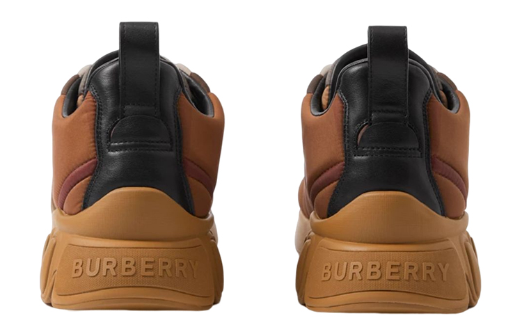 (W) Burberry Low-Top Sneaker 'Dark Brown Logo' 圖 5
