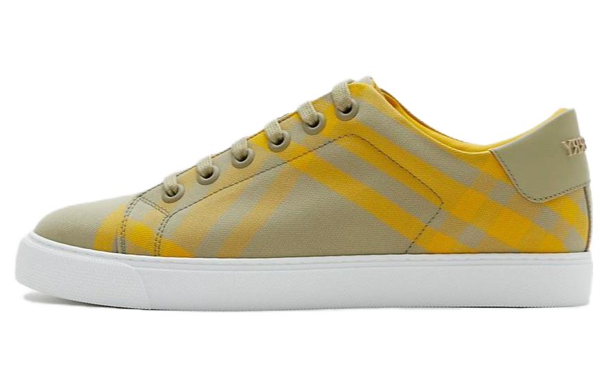 (W) Burberry Low-Top Sneaker 'Green Yellow'