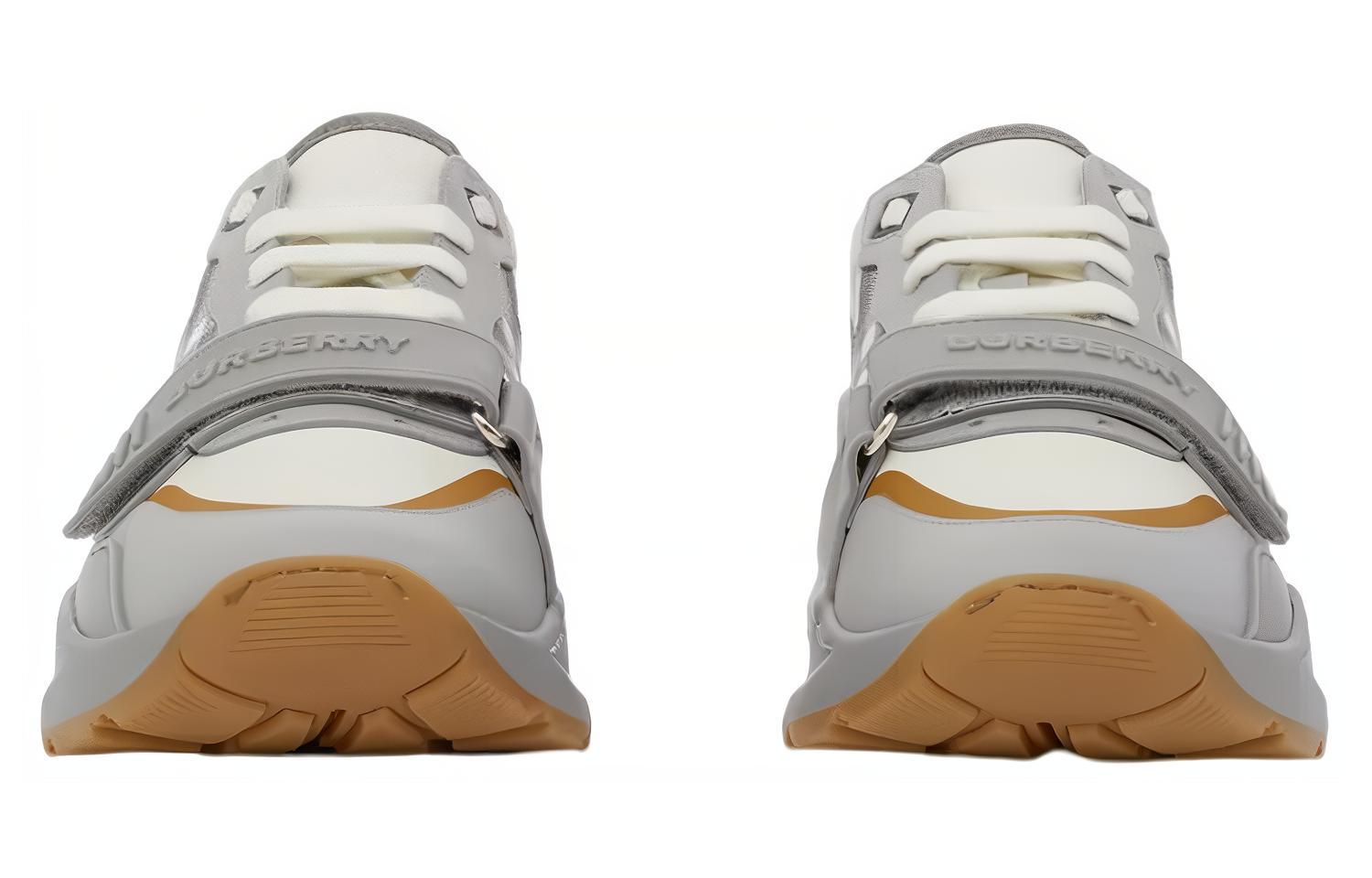 (W) Burberry Low-Top Sneaker 'Grey Check' 圖 4