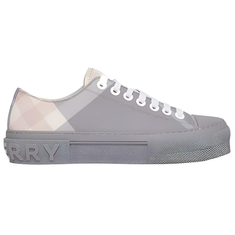 (W) Burberry Low-Top Sneaker 'Light Grey Check' 圖 2
