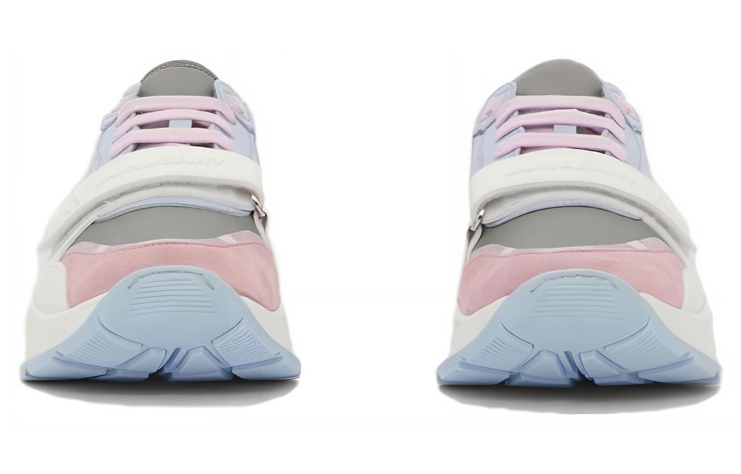 (W) Burberry Low-Top Sneaker 'Light Grey Check' 圖 4