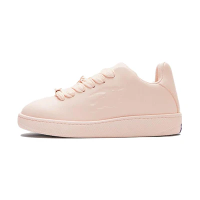 (W) Burberry Low-Top Sneakers 'Pink Calfskin'