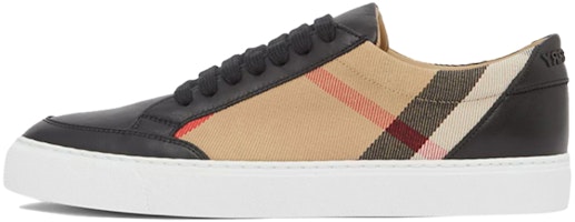 (Women) Burberry Low Top 'Black Check Pattern' 8024331 (Women) Burberry Low Top 'Black Check Pattern' 8024331
