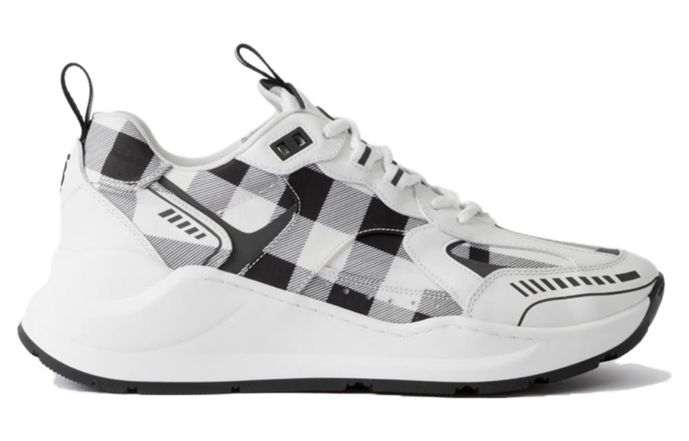 (W) Burberry Low Top 'Black White Checkered Lace' 圖 2