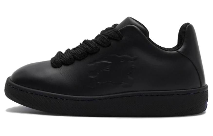 Buy (W) 버버리 심플 컴포트 블랙 레더 로우탑 (Beobeori Simpeul Keompoteu Beullaek Ledeo Roteutop) 80833841