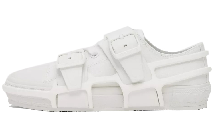 (W) Burberry Low Top 'White Calfskin'