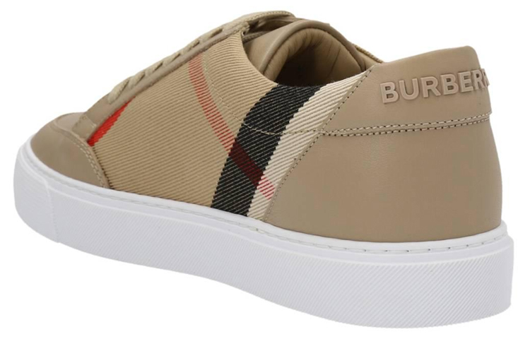 (W) Burberry Low Top Lace-Up 'Beige Check' 圖 3